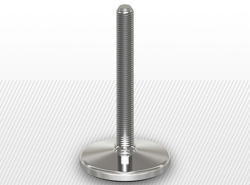 Nagy teherbírású higiénikus, rozsdamentes gépláb