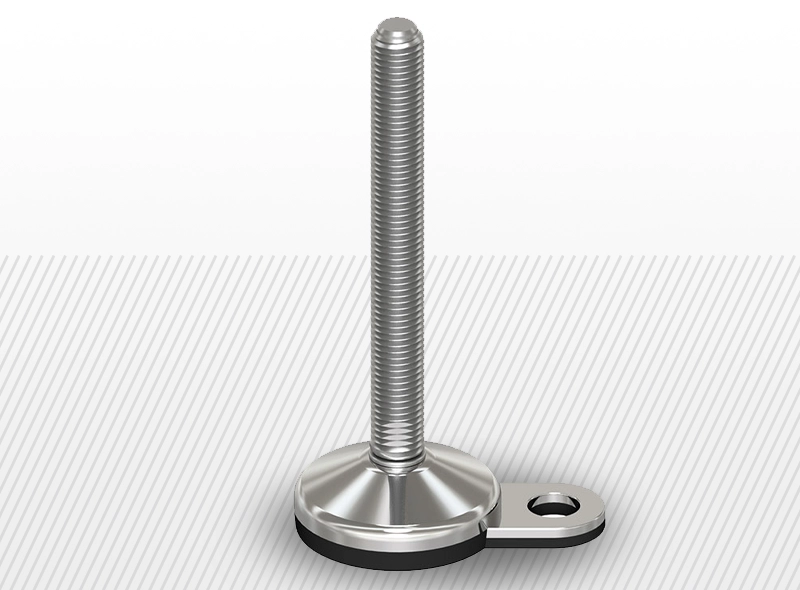 Rozsdamentes, lefúrható antivibrációs gépláb