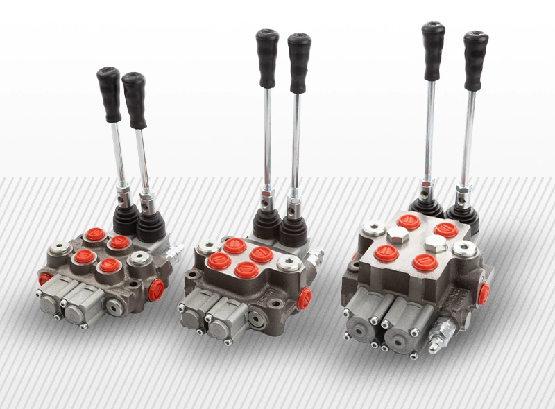 2 szekciós monoblokk útváltó szelepek