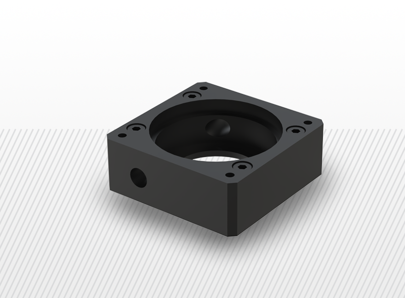 F típusú pozícionáló körasztalhoz szervo motor adapter