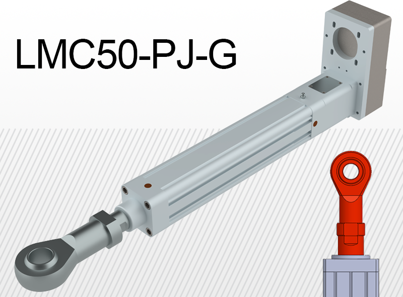 Limon LMC50-PJ-G típus lengőfejes egyenes motor csatlakozással