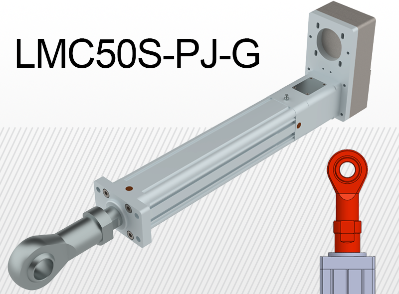 Limon LMC50S-PJ-G típus lengőfejes egyenes motor csatlakozással