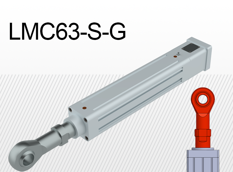 Limon LMC63-S-G típus lengőfejes egyenes motor csatlakozással