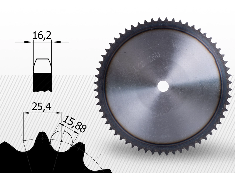 16B típus 1`` X 17,02 mm