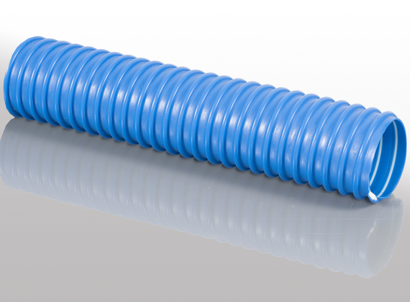 DTE PVC csigatömlő kék