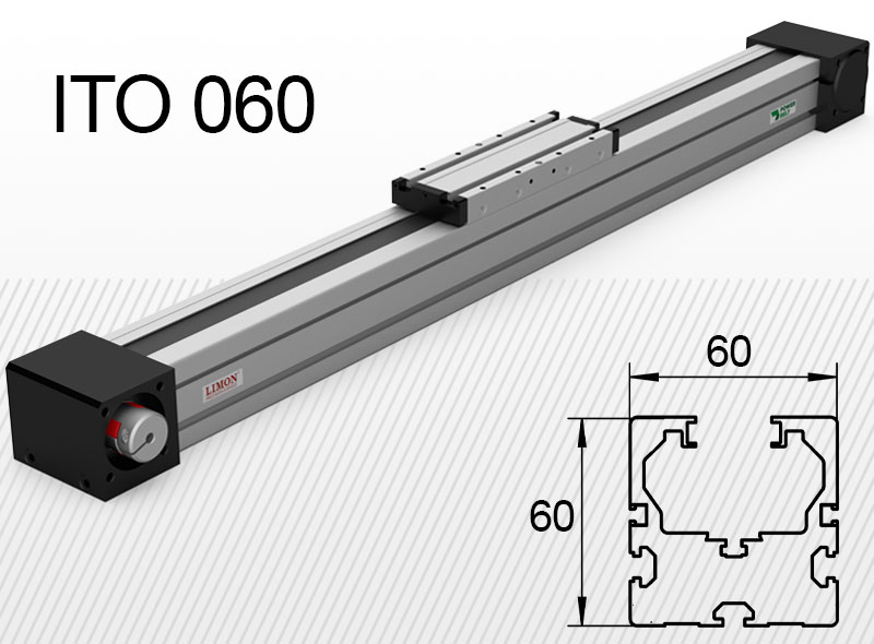ITO 060 standard kivitel<br />max terhelés 30kg*<br />Lökethossz: 100-4000mm