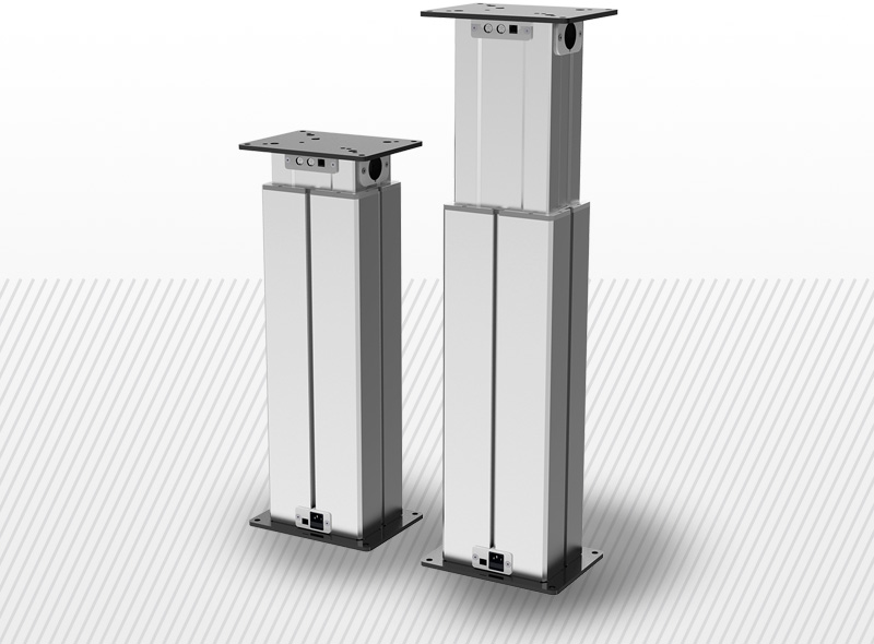 TL18AC-s típus<br />Max terhelés: 4500N*<br />Löket: 200-700mm