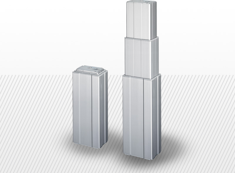 TL17-es típus<br />Max terhelés: 2000N*<br />Löket: 250-1200mm