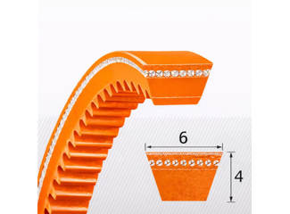 6x4 Poliuretán ékszíj profil