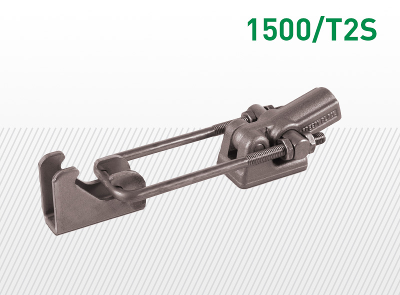1500/T2S és 1510/T2S típusú karos billenőzár, dupla száras kivitel, magas hőmérsékletre