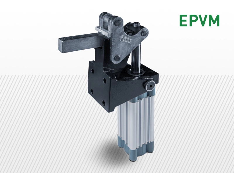 EPVM típusú leszorító, pneumatikus leszorítók, heavy duty kivitel