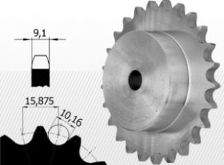 10B típus 5/8 X 3/8``