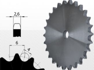 04B típus<br />6 X 2,8 mm