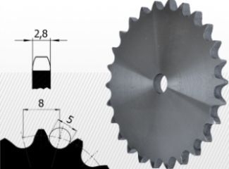 05B típus 8 X 3,0 mm