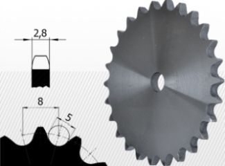 05B típus<br />8 X 3,0 mm