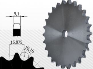 10B típus 5/8 X 3/8``