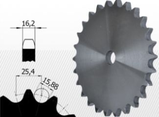 16B típus<br />1`` X 17,02 mm
