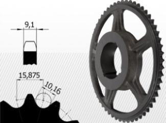 10B típus 5/8 X 3/8``