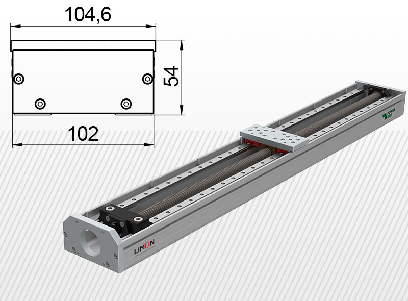 Limon YLO 110S SM lineáris egység,Limon szánegység,trapézorsós egység
