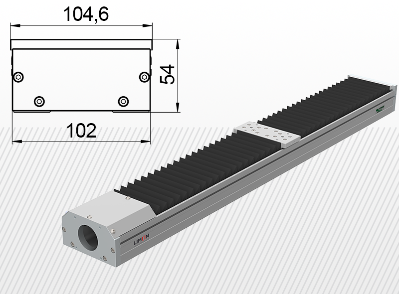 Limon YLO 110S SM-B lineáris egység,Limon szánegység,trapézorsós egység